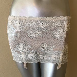 Victoria's Secret Lace Skirt Garter Belt